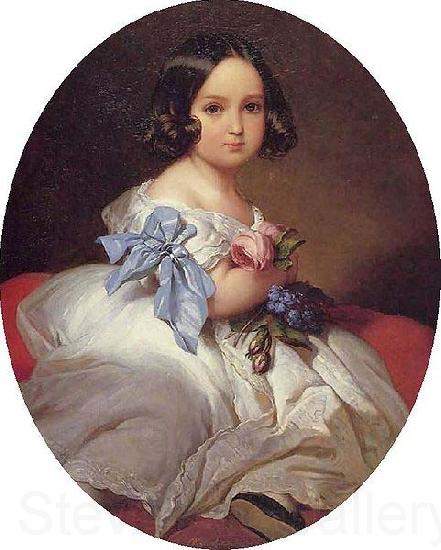 Franz Xaver Winterhalter Princess Charlotte of Belgium Norge oil painting art